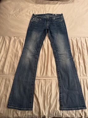 Miss Me Dark Blue Flare Jeans